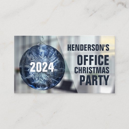 Festbaum, Weihnachts-Ticket für das Weihnachtsfest Begleitkarte (Vorderseite)