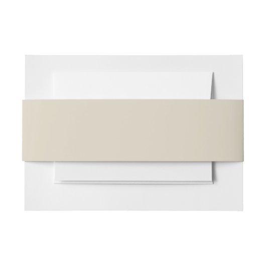 Festbein-Beige Einladungsbanderole (Vorderseite Beispiel)