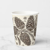 Festdruckpapier-Cup Pappbecher (Rückseite)