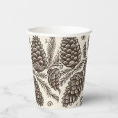 Festdruckpapier-Cup Pappbecher (Rechts)