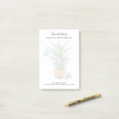 Feste Ananas Business Desk Post-it Klebezettel (Auf Schreibtisch)