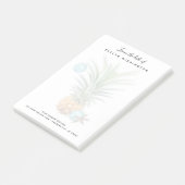 Feste Ananas Business Desk Post-it Klebezettel (angewinkelt)