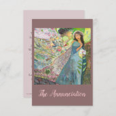 Feste der katholischen Gebetskarte (Vorne/Hinten)