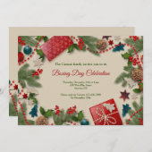 Feste Einladungen zum Boxtag (Vorne/Hinten)