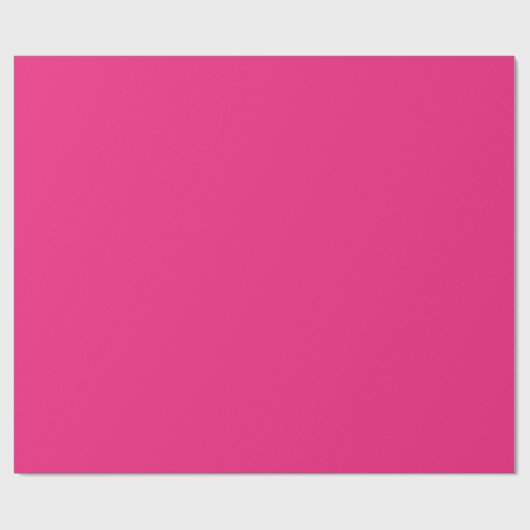 Feste elektrische Rosa Geschenkpapier (Flach)