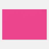 Feste elektrische Rosa Geschenkpapier Set (Vorderseite 2)