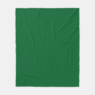 Feste Farbe: grün Fleecedecke