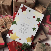 Feste Feste Weihnachtsfeier Folieneinladung