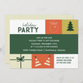 Feste Formen Einladung (Vorne/Hinten)