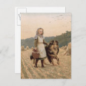 Feste Freunde, Anfang des 20. Jahrhunderts, Postkarte (Vorne/Hinten)