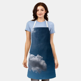 Feste große Wolke Schürze