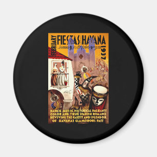 Feste Havanna 1937 Magnet