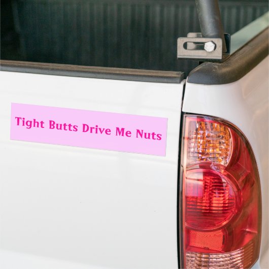 Feste Hintern fahren mich Nuts Autoaufkleber (Auf Lkw)
