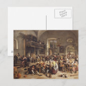 Feste im Gasthof Postkarte (Vorne/Hinten)