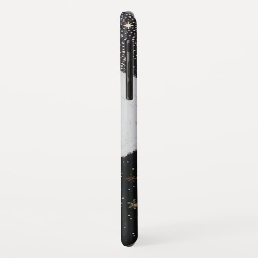 Feste Kunst Deko Retro Weihnachtsfrau Case-Mate iPhone Hülle (Hinten/Links)