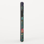 Feste Kunst Deko Retro Weihnachtsfrau Case-Mate iPhone Hülle (Hinten/Rechts)