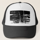 "Feste Linien" Fernlastfahrer-Kappe Truckerkappe (Vorderseite)