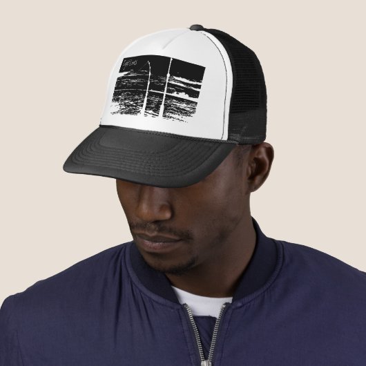 "Feste Linien" Fernlastfahrer-Kappe Truckerkappe (Beispiel)