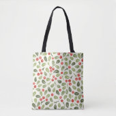 Feste Mistletoe Berry Tasche (Vorderseite)