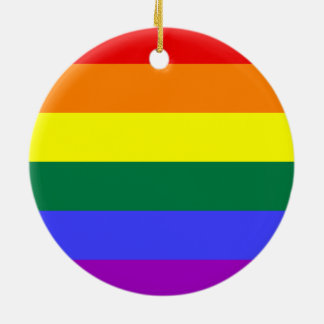 Feste Regenbogen-Kreis-Verzierung Keramikornament