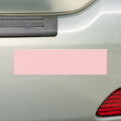 Feste rosa Hintergrund-Netz-Farbe FFCCCC Autoaufkleber (Auf Auto)