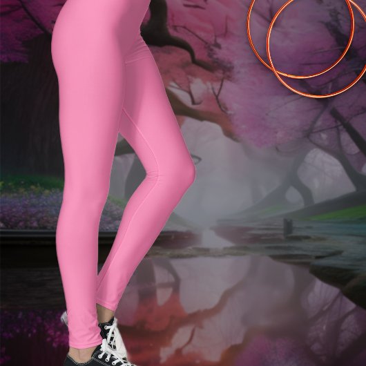 Feste Rose Rosa Leggings