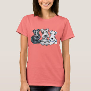 Feste Schnauzers T-Shirt