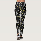 Feste Silvester Party Leggings (Rückseite)