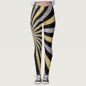 Feste Silvester Party Leggings (Vorderseite)