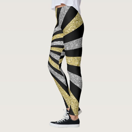 Feste Silvester Party Leggings (Links)