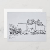 Feste Stadt Calvi | Korsika, Frankreich Postkarte (Vorne/Hinten)