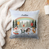 Feste Tiere Kissen (Decke)