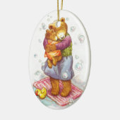 Feste Umarmung Mutter- Keramik Ornament (Links)