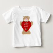 Feste Umarmungen 5 Cents Säuglings-T - Shirts (Vorderseite)