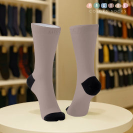 Feste weiche Lichtpaste pinklich violette braune F Socken