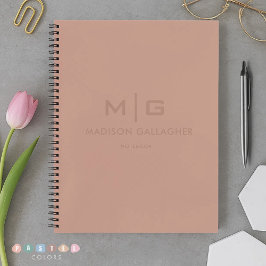 Feste weiche Lichtpaste Terrakotta Rosa Rot Pink Notizblock