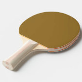 Feste Wüstenfarbe Tischtennis Schläger (Vorderseite)