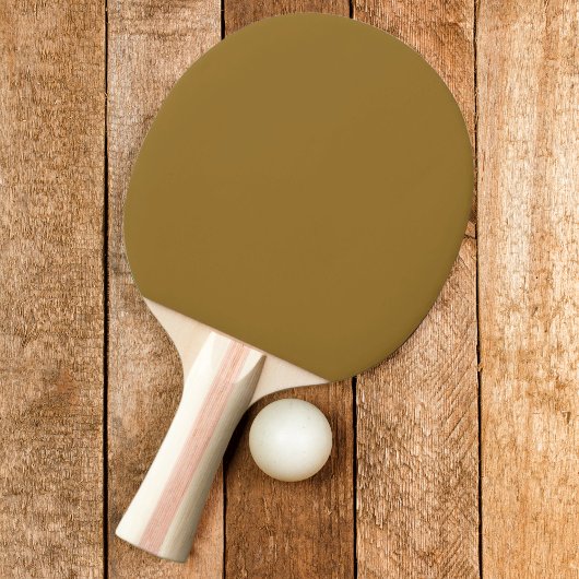 Feste Wüstenfarbe Tischtennis Schläger