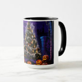 Festejo de Halloween Tasse (VorderseiteRechts)