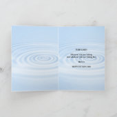 Festen Karte der Linien Vaters für einen Fischer (Innenseite)