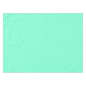 Fester Aquamarine Tischdecke (Vorderseite (Horizontal))