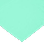 Fester Aquamarine Tischdecke (Schrägansicht)