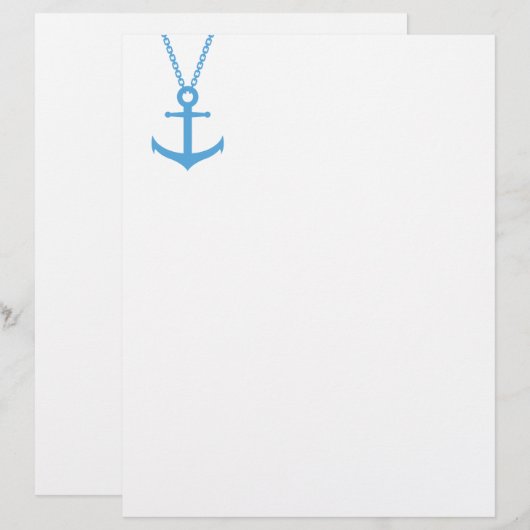 Fester Briefbogen (Vorne/Hinten)