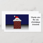 Fester Dank Sankt Dankeskarte (Vorne/Hinten)