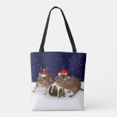 Fester Degus auf der gesamten Print-Tasche Tasche (Rückseite)