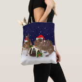 Fester Degus auf der gesamten Print-Tasche Tasche (Von Nahem)