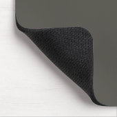Fester Farbwald Schattengrün grau Mousepad (Ecke)