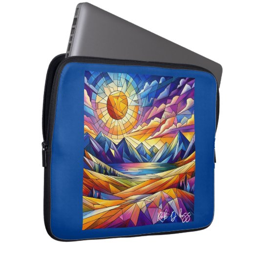 Fester Glasberg Laptopschutzhülle (Vorne Rechts)