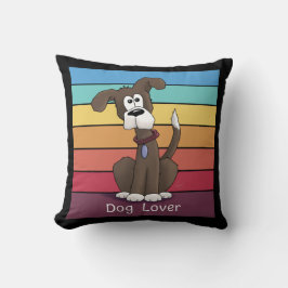 Fester Hund Lover Throw Kissen