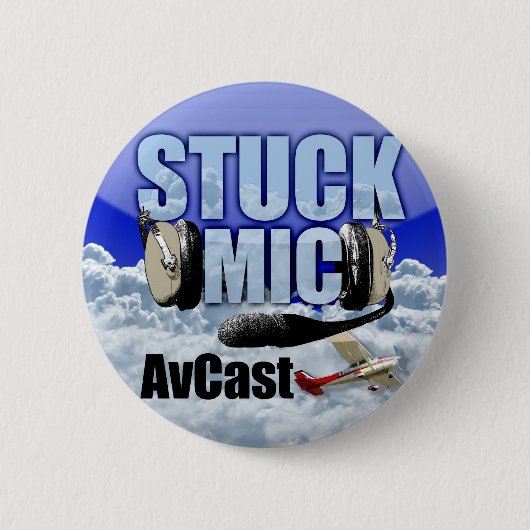 Fester Knopf Mic AvCast Button (Vorderseite)